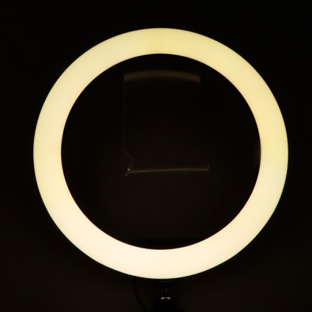 LED ring lamp RJ33, lamp 32 cm, colored backlight, 10 watts-13