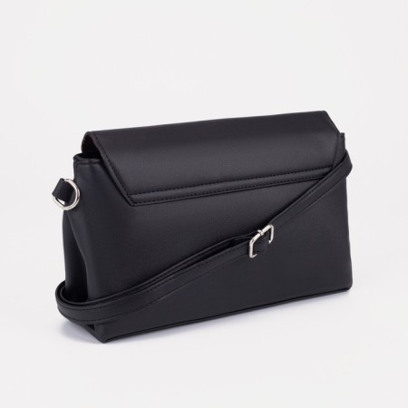Bag-mixer on the valve, external pocket, long belt, black color-1