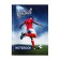 College-wiper in a solid cover 7BC, A4, 160 sheets, football player, cage block, glossy lamination