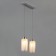 Santos lamp, 2x60W E27, chromium color