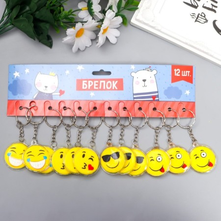 Trick Plastic "Smiley" mix 4.5x4.5 cm-3