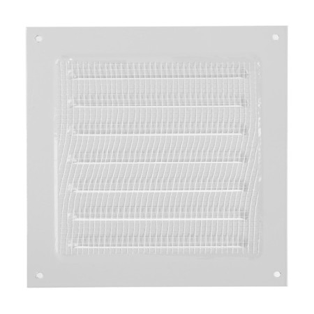 Ventilation grate Zein Lux RM1717C, 175 x 175 mm, with a grid, metal, gray-5