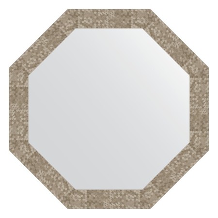 Mirror in the baguette frame, honeycomb titanium 70 mm, 73.0x73.0 cm