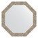 Mirror in the baguette frame, honeycomb titanium 70 mm, 73.0x73.0 cm