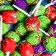 Caramel candies on the Vil Pop stick with chewing gum (Bubble Gum + Fruit), 16 g