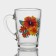Glass Glass "Tropical Flowers", 300 ml, MIX drawing