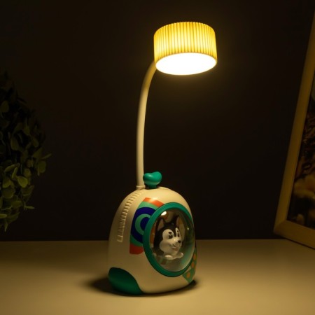 Board lamp "Dog" LED 3W USB white 7x8x28 cm Risalux-2