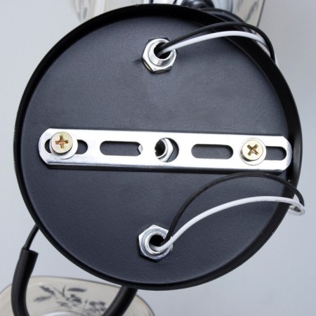 Arnella chandelier 2he27 40W Black 45x26x27 cm Bayerlux-8