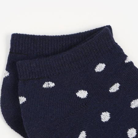 Women's socks, blue color/peas, size 25-2