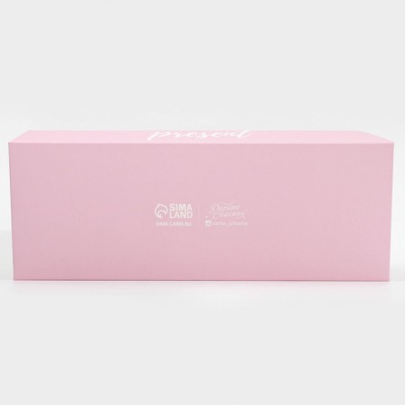 Confectionery packaging, cupcake box with PVC lid, Present, 30 x 8 x 11 cm-4