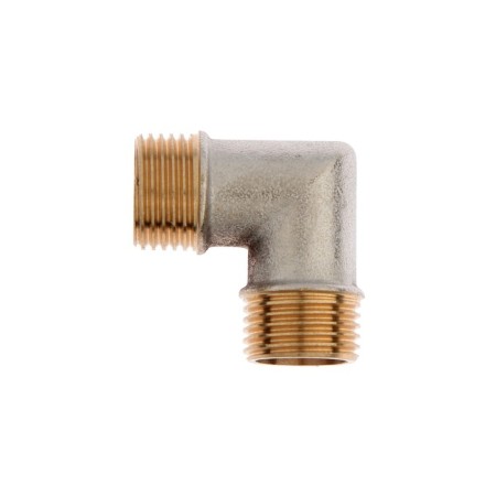 Otmo square, 1/2 ", outer/outer thread, nickel -plated brass-1