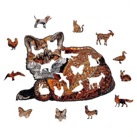 Figure puzzle "Fox"-2