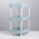 3-tier bookcase "Chamomile", 26 × 17 × 32 cm, color mix