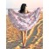 Pareo and beach rug "Bright butterflies", d = 150 cm