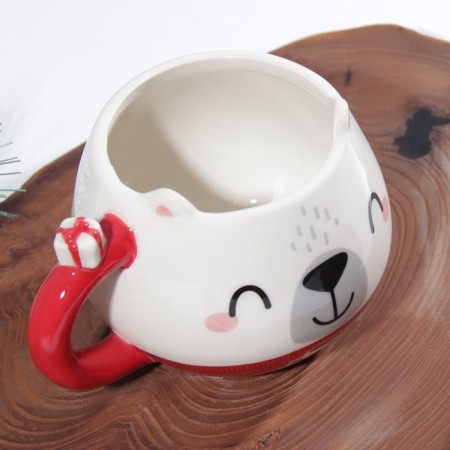 New Year! New Year's ceramic mug of Hot New Year, 400 ml-4