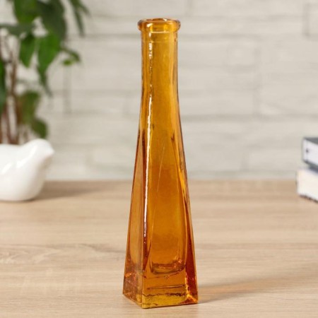 Transparent Strelka Vase 20x4.3x4.3 cm 0.1 l, mix-5