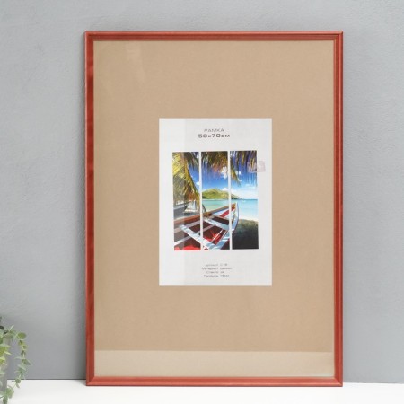 Photo frame tree "Image Art" C18 50x70 cm, (glass), col. Red tree
