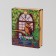 Closed Key "I am protecting the house!" owl, brick, 17x22x6 cm