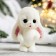 Figure soap "Rabbit Lutik" White, 80g, 4.5x6x8cm