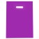 Polyethylene package with a cut pen, purple 30-40 cm, 30 μm