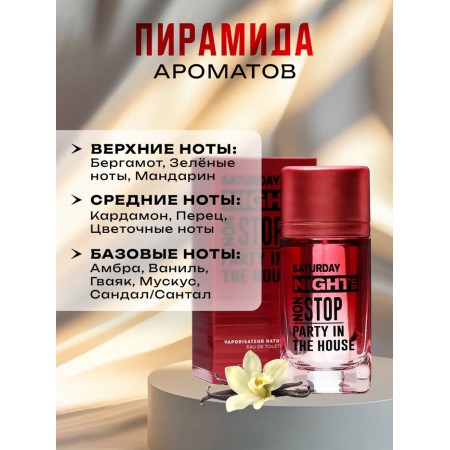 Women's toilet water Saturday Party Non Stop, 100 ml-1