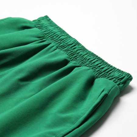 Women's shorts, dark green color, size 42 (s)-1