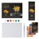 Art Therapy "Gold" with MAC, 50 cards (7x12 cm), canvas (22x16.5 cm), paints (6 colors), brush, 16+