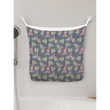 Organizer in a bathtub on the suction cups “Branch with berries”, for storing toys and trifles, size 33x39 cm