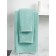 Terry towel Bio-Textiles, 380 gr, size 40x70 cm, green color