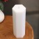 Smooth candle is smooth, 5.5x15 cm, white