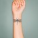 Tattoo on the body Black Dragonfly 6x6 cm
