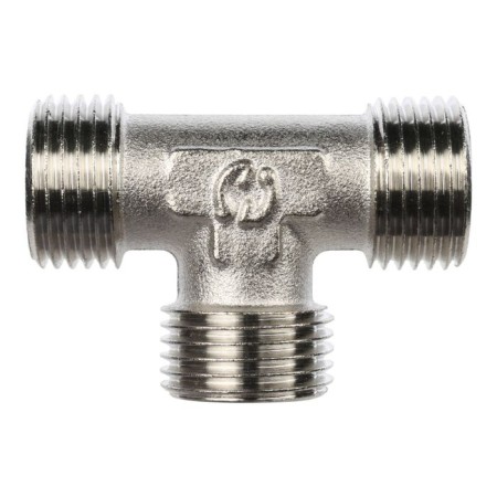 The STOUT SFT-0018-121212 tender, 1/2 "x 1/2" x 1/2 ", external/outer thread, nickel. Brass-4