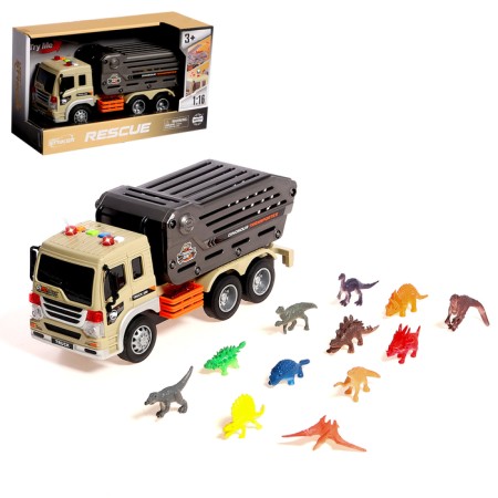 Dino truck, 1:16, inertia, light and sound effects