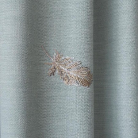 Set of curtains "Mika", size 145 x 270 cm - 2 pcs, blue-3