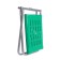 Folding chair, 37x29.5x34 cm, green color