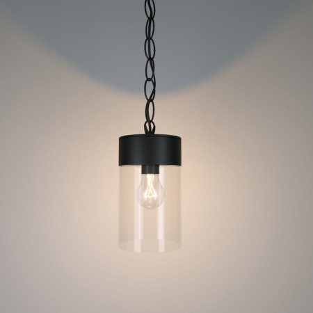 Suspended lamp Elektrostandard, Atrani E27 110x110x665 mm, IP43, Black Color-1