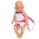Clothes for dolls "Sweet Mishutka", backpack-carrier