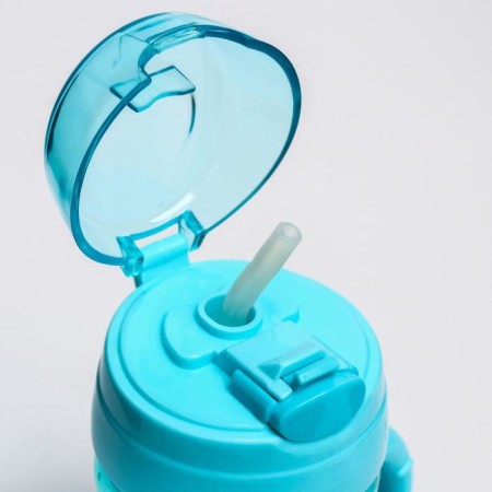 Children's stroke with silicone tube, 150 ml., With pens, color mix-3