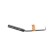 Hook for knitting reinforcement ENKOR 6821, stainless steel, 230 mm
