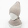 COMPLE WINDER WINDER (hat/snood), beige color, size 56-58