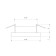 Lamp ceiling Elektrostandard, Doti LED 35 W, 95x95x7 mm, IP20, chromium color