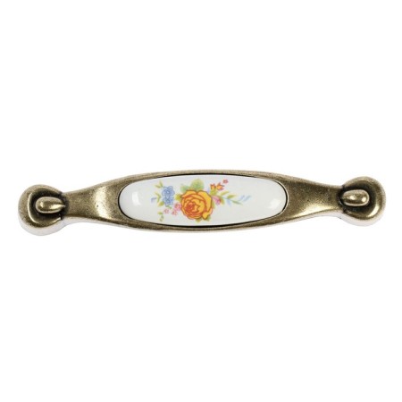 Rose Cappio Ceramics bracket handle, 96 mm, bronze color-2