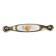 Rose Cappio Ceramics bracket handle, 96 mm, bronze color