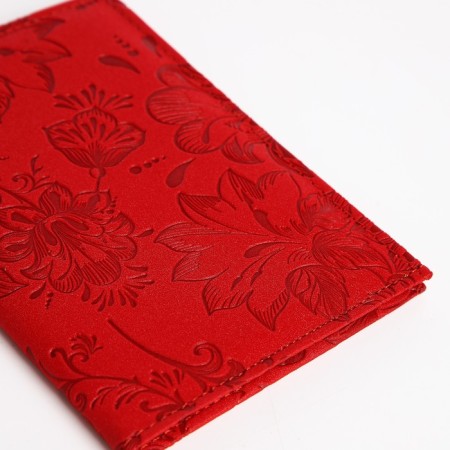 Cover for passport, red color-3