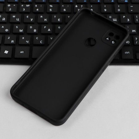 Czech for Xiaomi Redmi 9c, silicone, matte, black-1