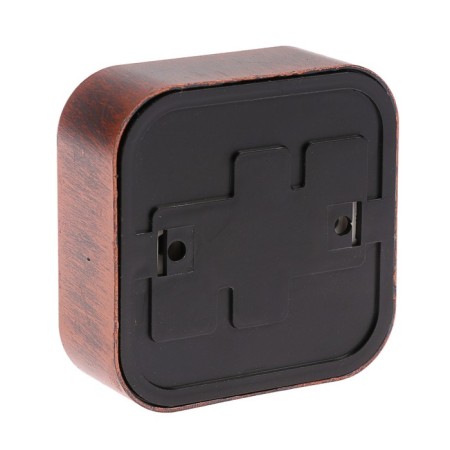 Switch "Elect" VA 16-131-hm, 16 a, 1 key, outer, black color for copper-1