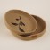 A set of baskets for storing manual weaving "Oliva" 2 pcs: 25x25x3 cm and 30x30x4 cm