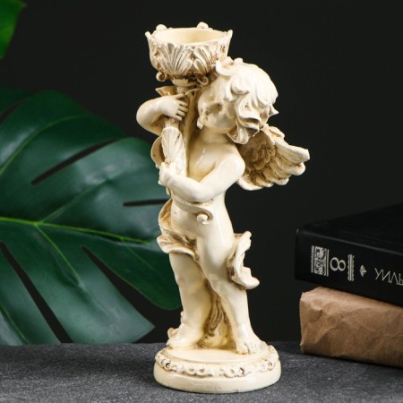 Climb "Angel" in the right hand, ivory 14x8x22cm-4