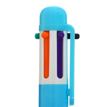 Handle Automatic "Flamingo" 6-colored, mix (barcode on a piece)-2