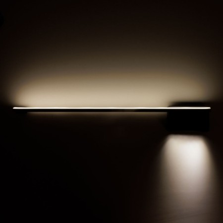 Decorative backlight by Arte Lamp Sargas A2026AP-1BK, LED, 16 W, 61x6x8 cm, 800 lm, black-2